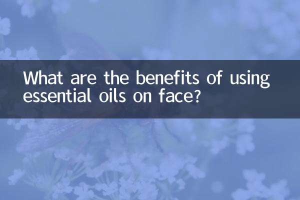 What are the benefits of using essential oils on face?