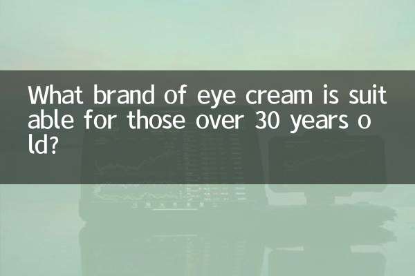 Quale marca di crema per gli occhi è adatta a chi ha più di 30 anni?