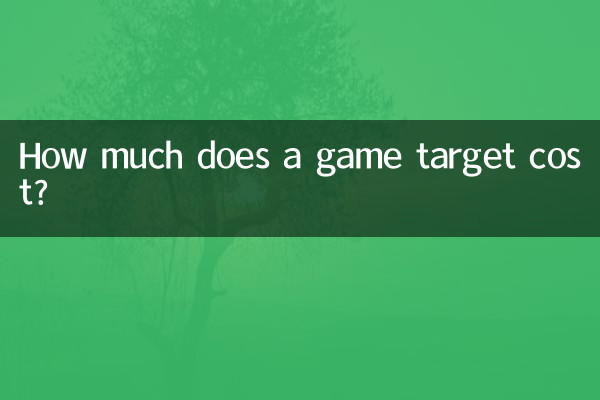 ¿Cuánto cuesta un objetivo de juego?