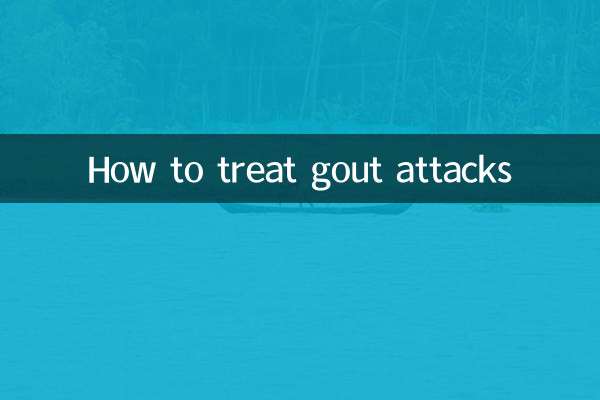 نحوه درمان حملات نقرس