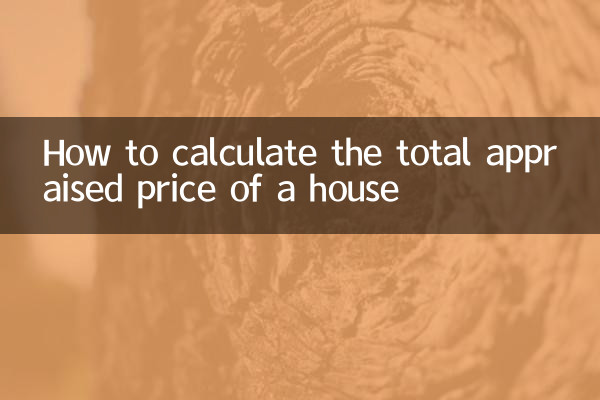 房子的评估总价怎么算