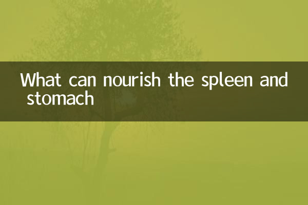 What can nourish the spleen and stomach