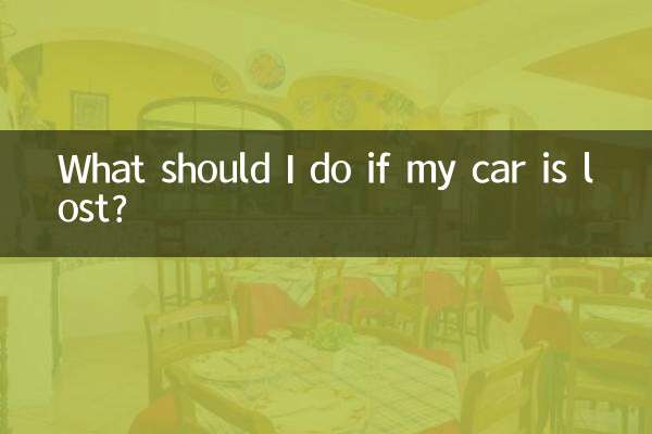 ماذا يجب أن أفعل إذا فقدت سيارتي؟