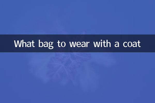 একটি কোট সঙ্গে কি ব্যাগ পরতে