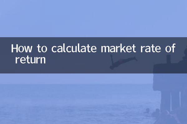 কিভাবে রিটার্নের বাজার হার গণনা করা যায়
