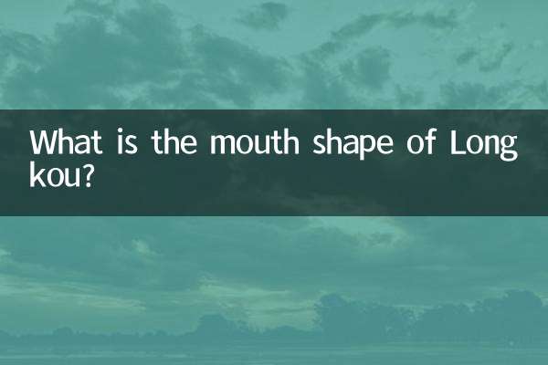 龍口の口の形は何ですか？