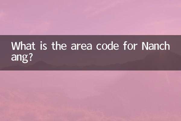 Какой код города Наньчан?