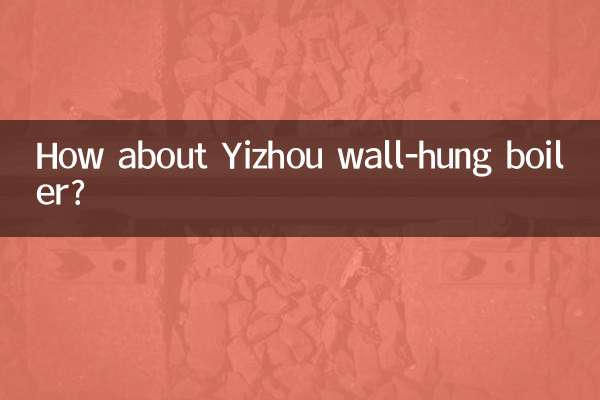 Que tal a caldeira suspensa Yizhou?