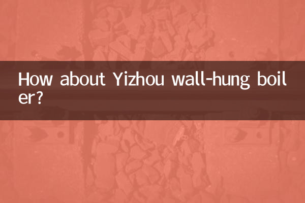 Que tal a caldeira suspensa Yizhou?