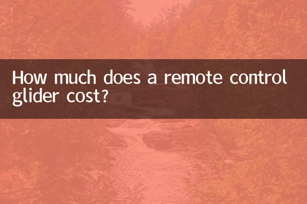 Quanto costa un aliante telecomandato?