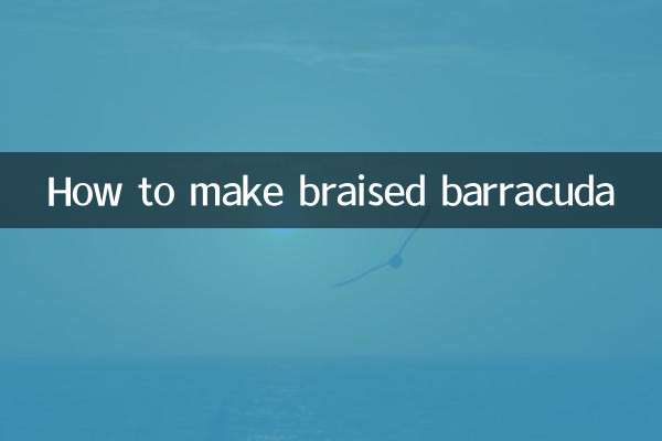 Como fazer barracuda refogada