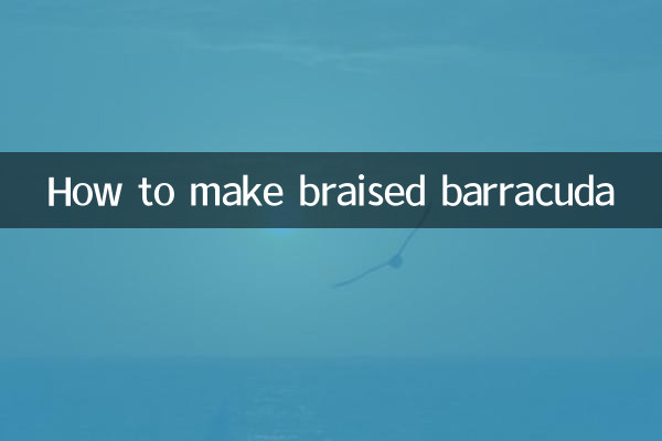 Como fazer barracuda refogada