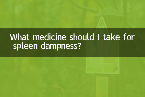 Welche Medikamente sollte ich gegen Milzfeuchtigkeit einnehmen?
