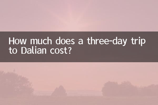 Wie viel kostet eine dreitägige Reise nach Dalian?