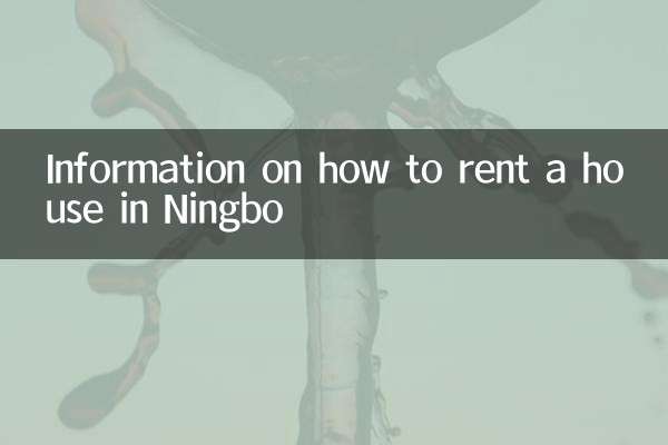 在宁波怎么租房信息