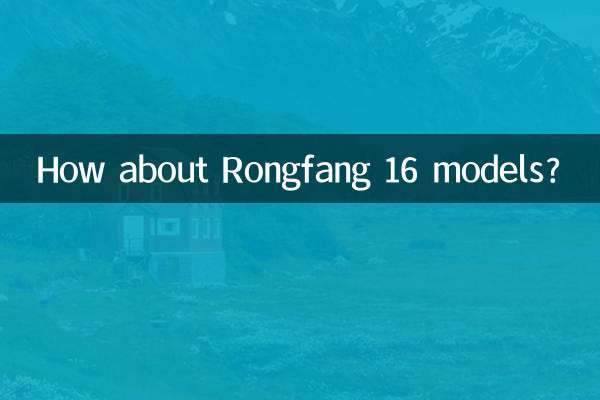 Rongfang 16 মডেল সম্পর্কে কেমন?