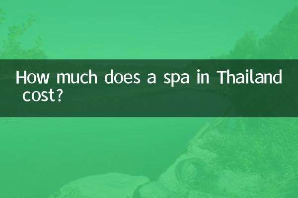 Сколько стоит спа в Таиланде?