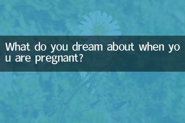 De quoi rêvez-vous quand vous êtes enceinte ?