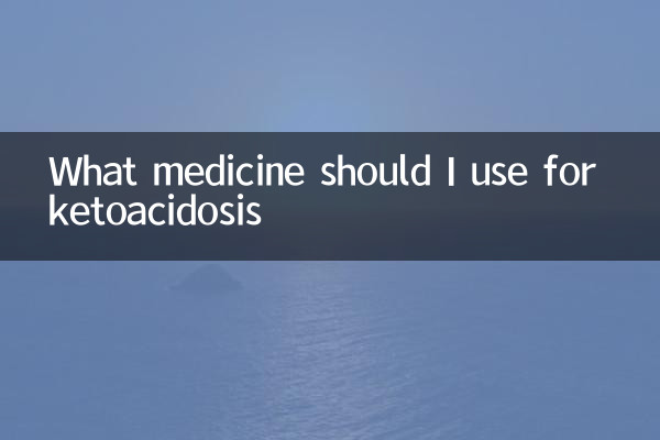 Welche Medizin sollte ich für Ketoazidose verwenden?