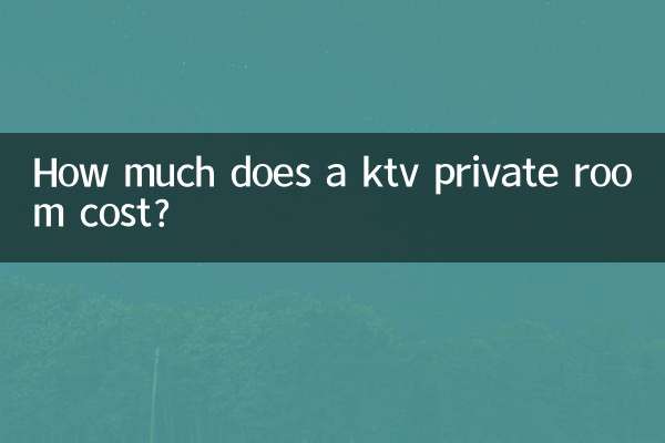 ktv包間多少錢