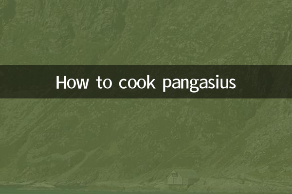 Como cozinhar pangasius