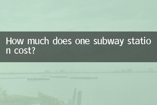 Quanto costa una stazione della metropolitana?