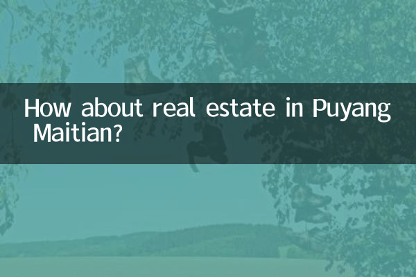 How about real estate in Puyang Maitian?