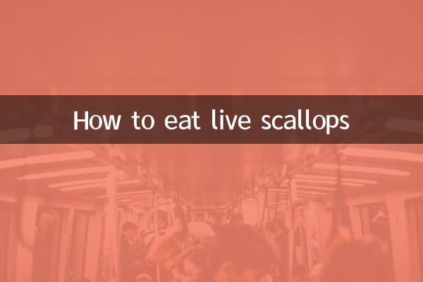 Come mangiare le capesante vive