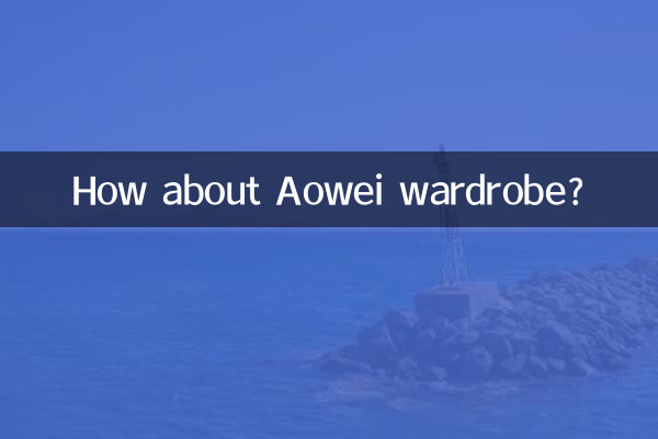 ماذا عن خزانة ملابس Aowei؟