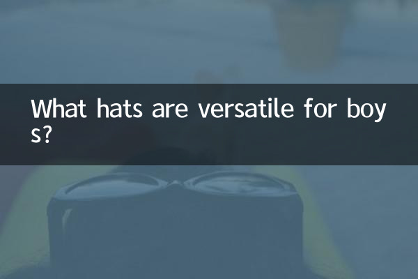 男生什麼帽子百搭