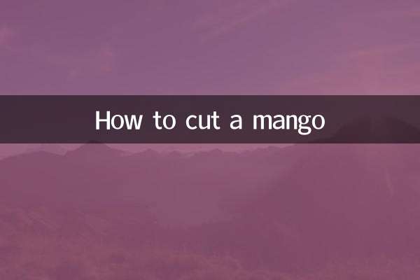 Como cortar uma manga