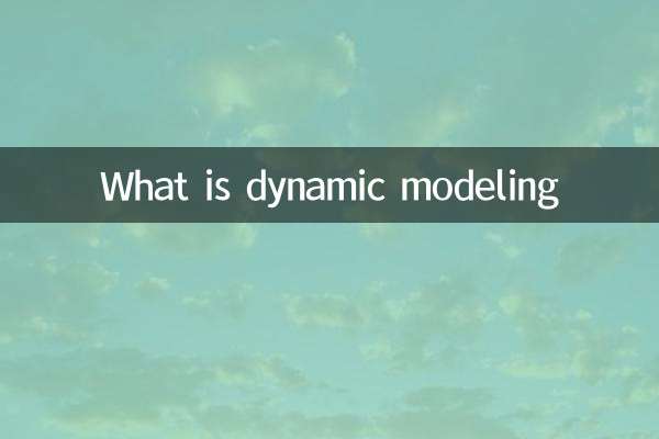 ডাইনামিক মডেলিং কি