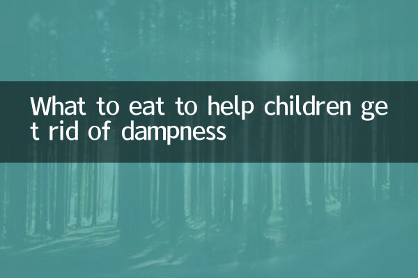 Was man essen sollte, um Kindern zu helfen, Feuchtigkeit loszuwerden