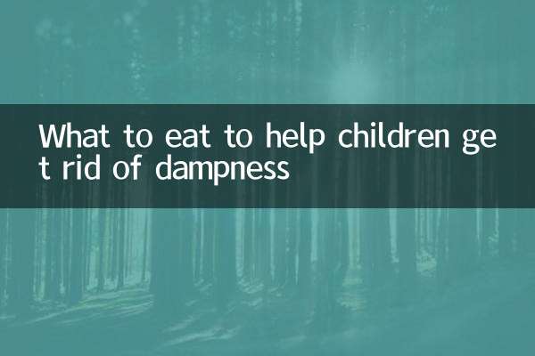 O que comer para ajudar as crianças a se livrarem da umidade