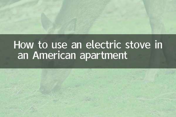 Como usar fogão elétrico em apartamento americano