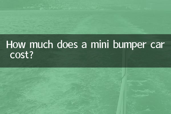 Quanto costa un miniautoscontro?