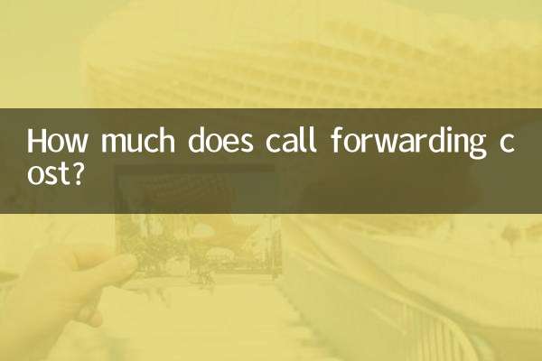 How much does call forwarding cost?