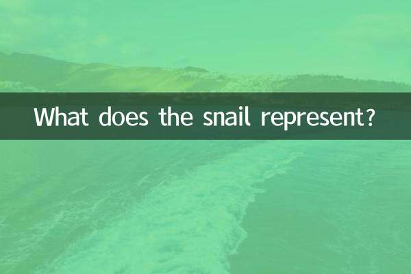 ¿Qué representa el caracol?