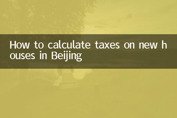 Как рассчитать налоги на новые дома в Пекине