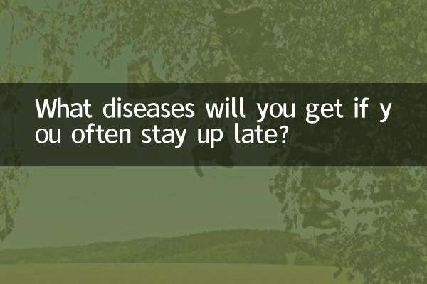 밤잠을 자주 자면 어떤 질병에 걸리나요?