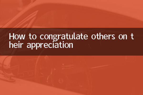 How to congratulate others on their appreciation