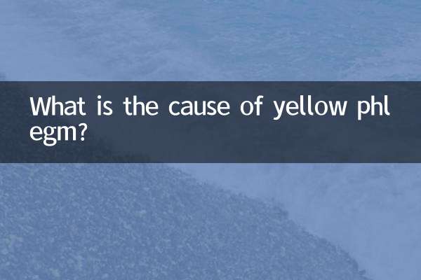 Was ist die Ursache für gelben Schleim?