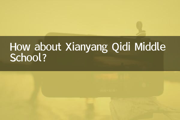 Qu’en est-il du collège Xianyang Qidi ?