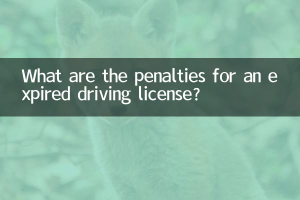 میعاد ختم ہونے والے ڈرائیونگ لائسنس کے جرمانے کیا ہیں؟