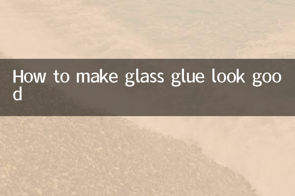 कांच के गोंद को अच्छा कैसे बनाएं