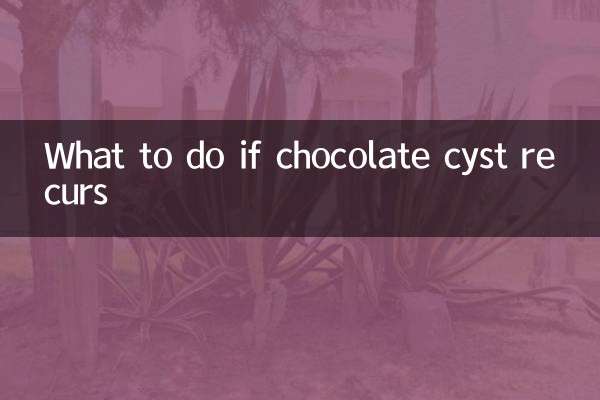 Que faire si le kyste chocolaté récidive