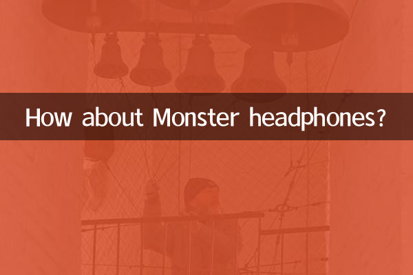 Che ne dici delle cuffie Monster?