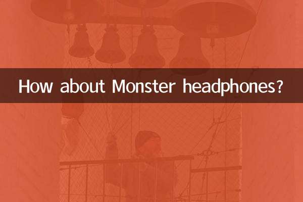 Che ne dici delle cuffie Monster?