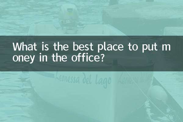 ¿Cuál es el mejor lugar para depositar dinero en la oficina?