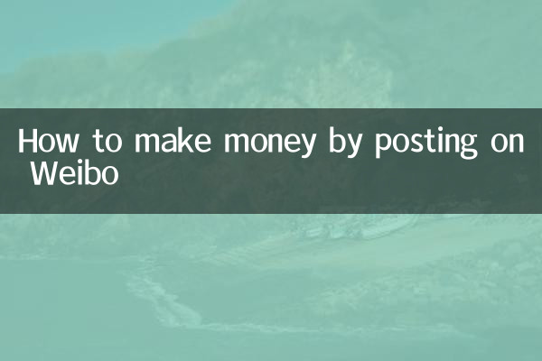 發微博怎麼賺錢